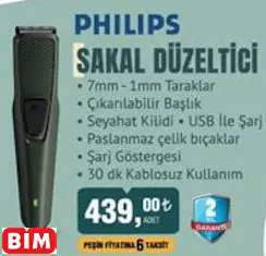 PHİLİPS SAKAL DÜZELTİCİ